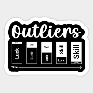 Outliers Sticker